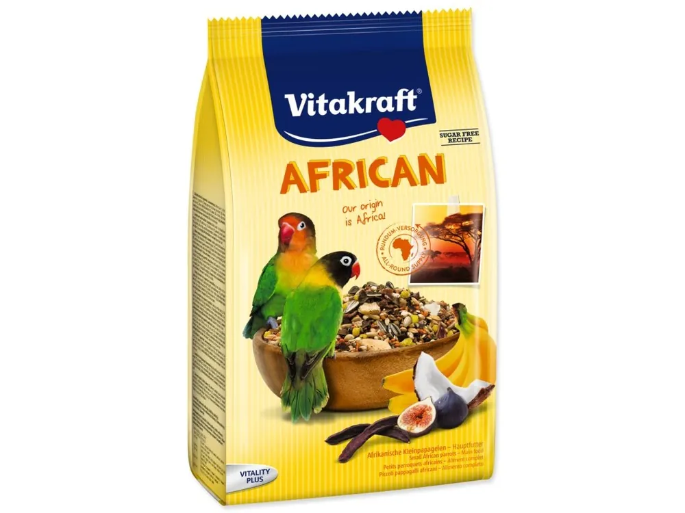 Gratis Retour African Agaporni VITAKRAFT bag 750g