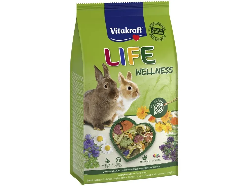 VITAKRAFT Rodent Rabbit Life Wellnes 600g Merkproduct