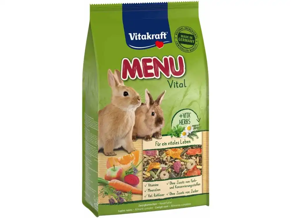 VITAKRAFT Rodent Rabbit Menu Vital 500g Nu Kopen