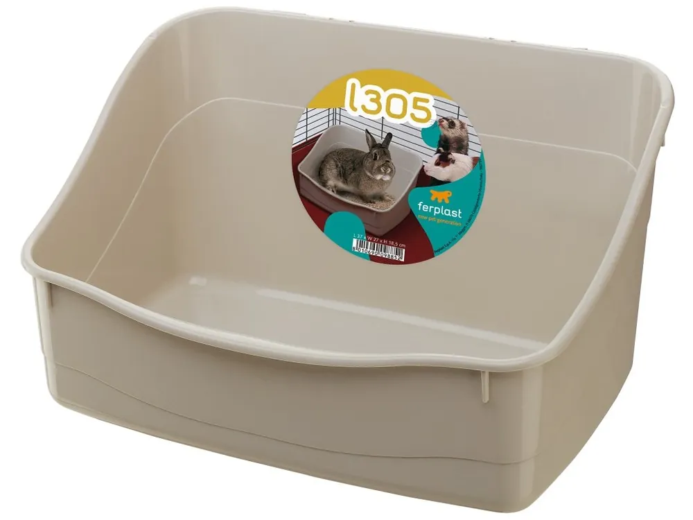 Direct Verzonden FERPLAST WC pro hlodavce L305 37x27x18,5cm mix barev