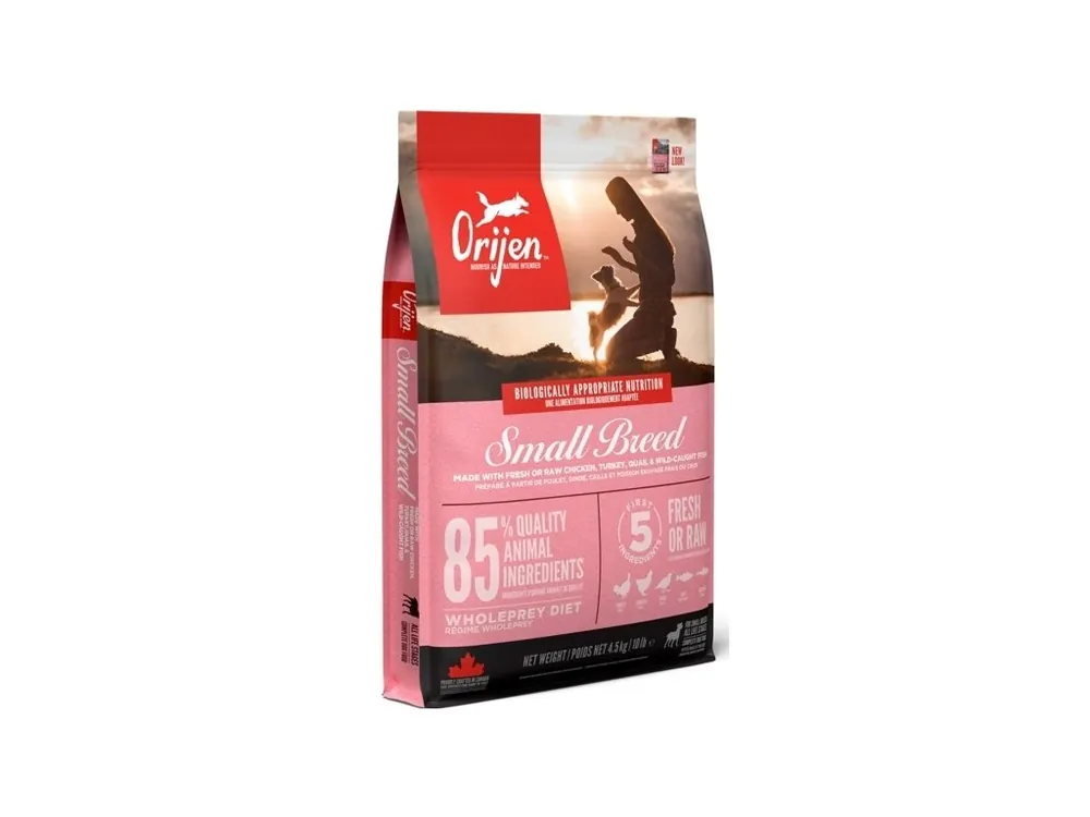 Laatste Versie ORIJEN Dog Small Breed 4,5kg