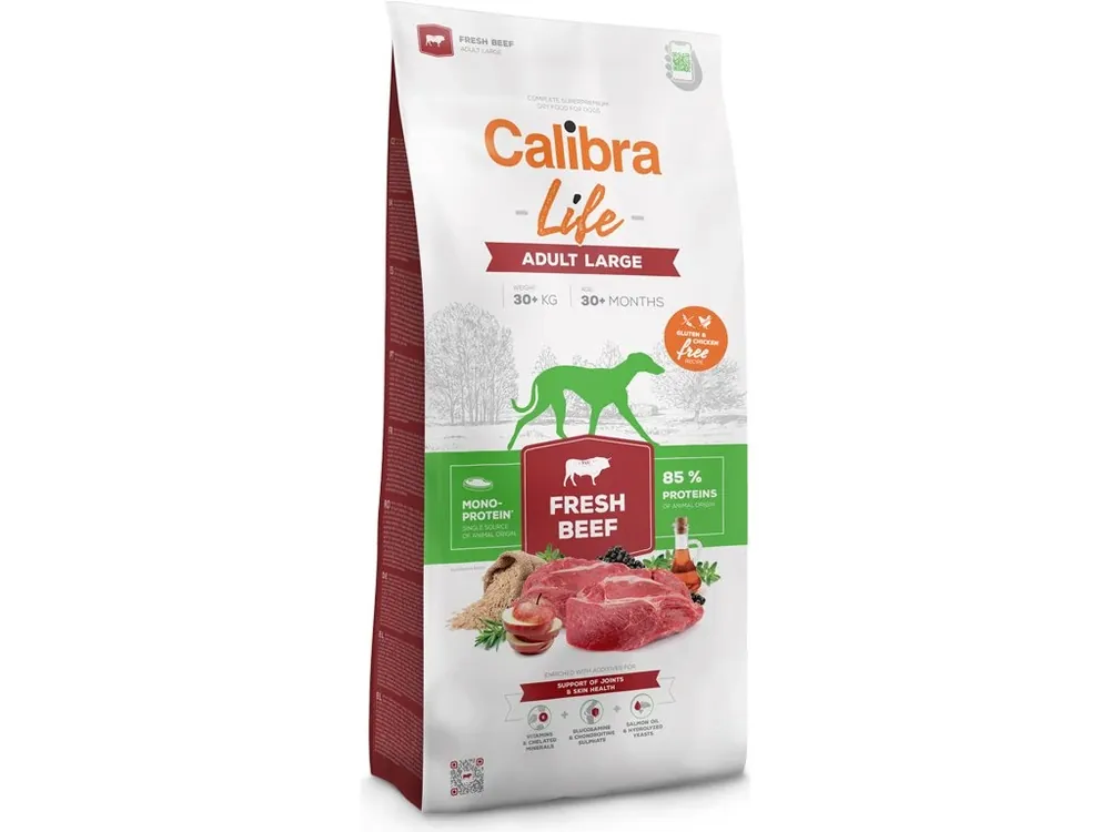Must-Have Calibra Dog Life Adult Large Fresh Beef 12kg