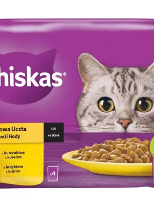 Whiskas Drůbeží výběr ve šťávě 4x85g Shop Nu