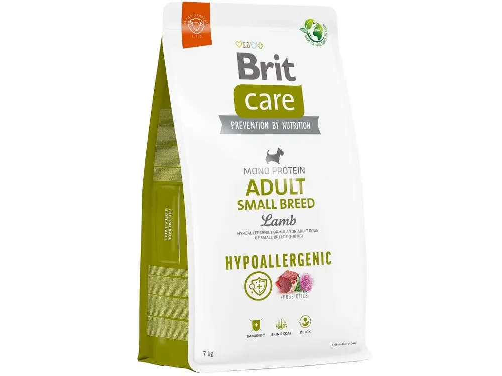 Must-Have Brit Care Dog Hypoallergenic Adult Small Breed 7kg