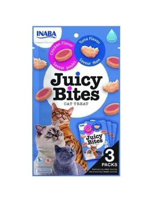 Alleen Vandaag Churu Cat Juicy Bites Chicken & Tuna Flavor 3x11,3g