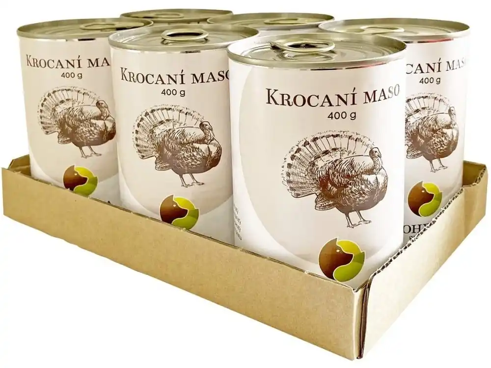 Alleen Vandaag BOHEMIA Krocaní maso ve vlastní šťávě SIX PACK 6x400g