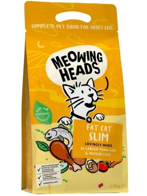 MEOWING HEADS Fat Cat Slim 1,5kg Flitsaanbieding