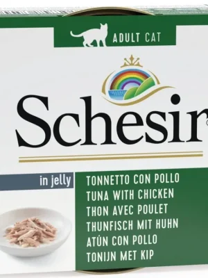 Beste Prijs Schesir Cat konz. Adult tuňák/kuře 85g