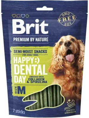 Beperkte Voorraad Brit Premium by Nature Dog Dental Snacks M 180 g