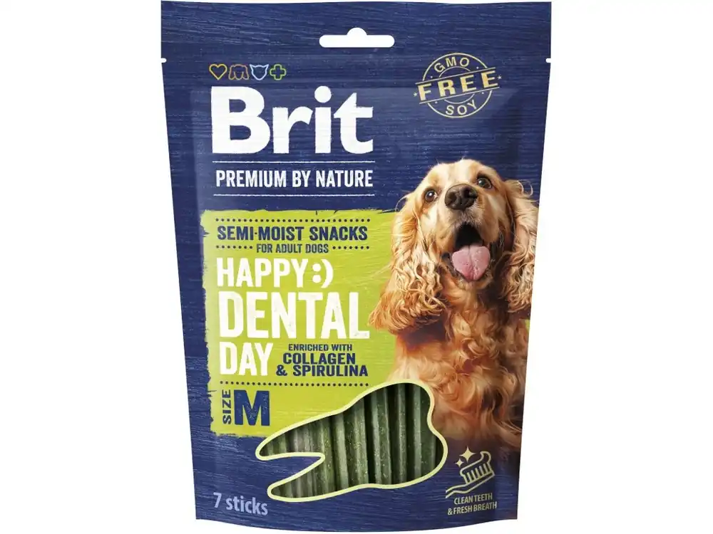 Beperkte Voorraad Brit Premium by Nature Dog Dental Snacks M 180 g