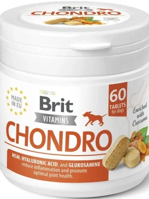 Favoriet Brit Dog Vitamins Chondro 120g (60tbl)