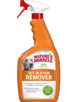 Nature‘s Miracle SET-IN Stain & Odour Remover DOG 709ml Direct Verzonden