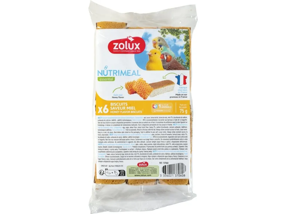 Goedkoop NUTRIMEAL Cookies exoti med 6ks Zolux