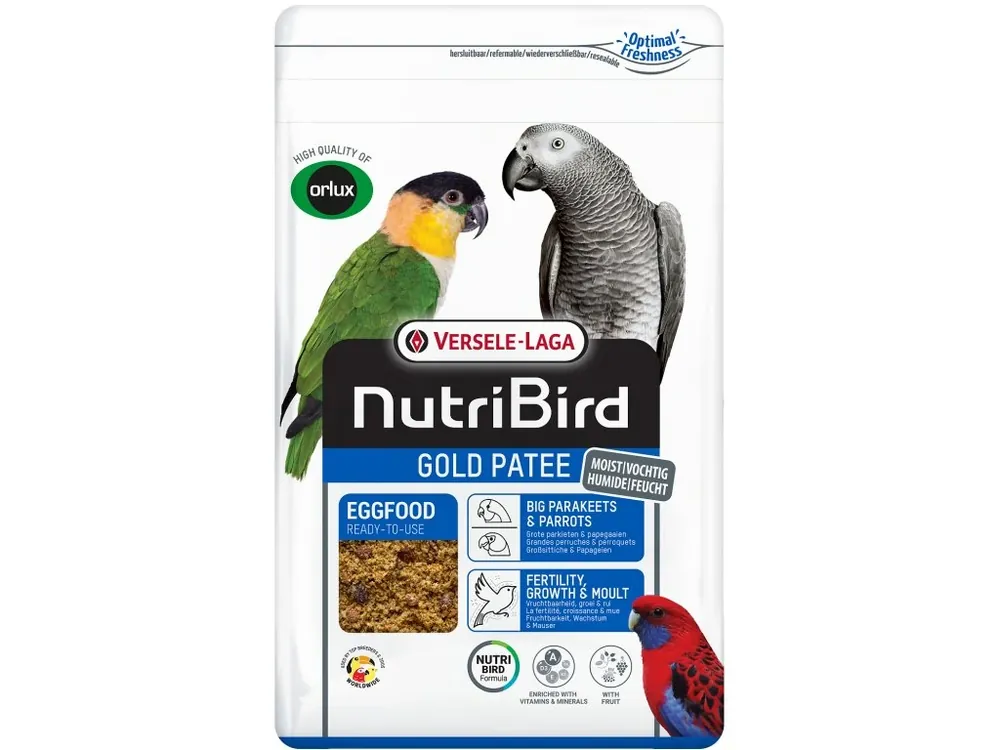 Shop Nu VERSELE-LAGA Nutribird Gold Patee Big Parakeets & Parrots 10kg