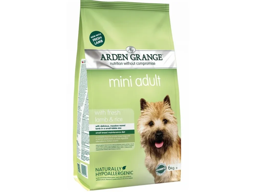 Arden Grange Dog Adult Mini with fresh Lamb & Rice 6kg Lage Prijs