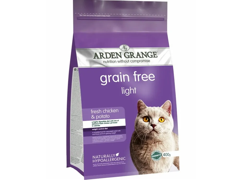 Arden Grange GF Cat Adult Light fresh Chicken & Potato 400g Direct Beschikbaar