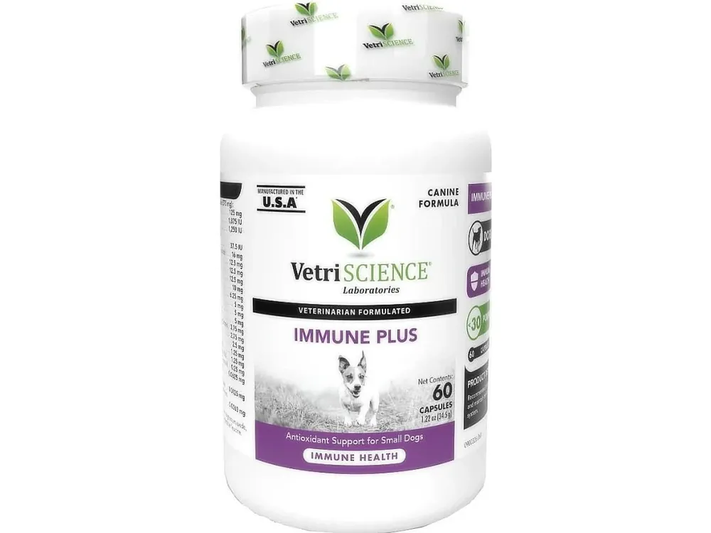 Laatste Versie VetriScience Immune Plus 60cps