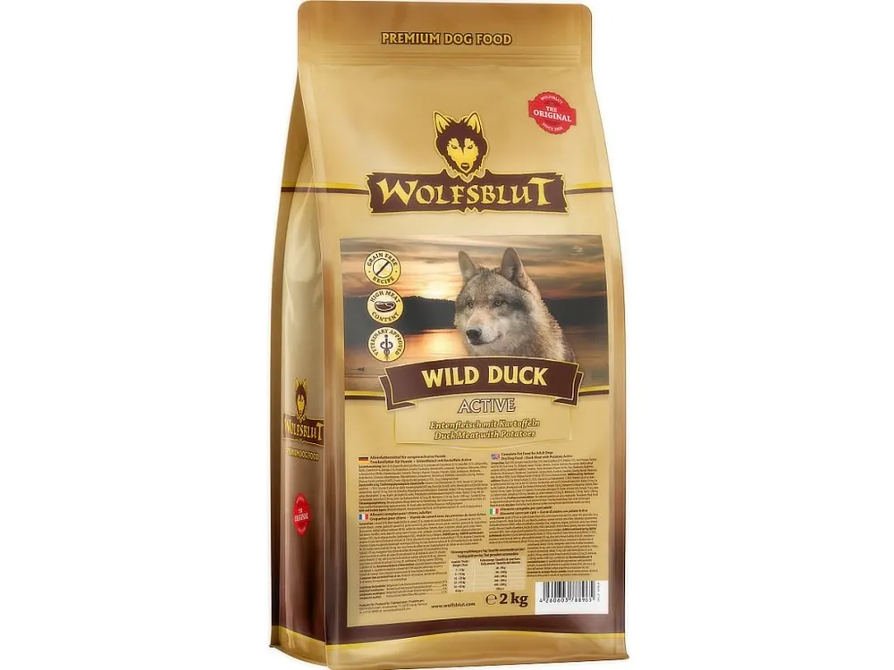 Wolfsblut Dog Active Wild Duck 2kg Lage Prijs