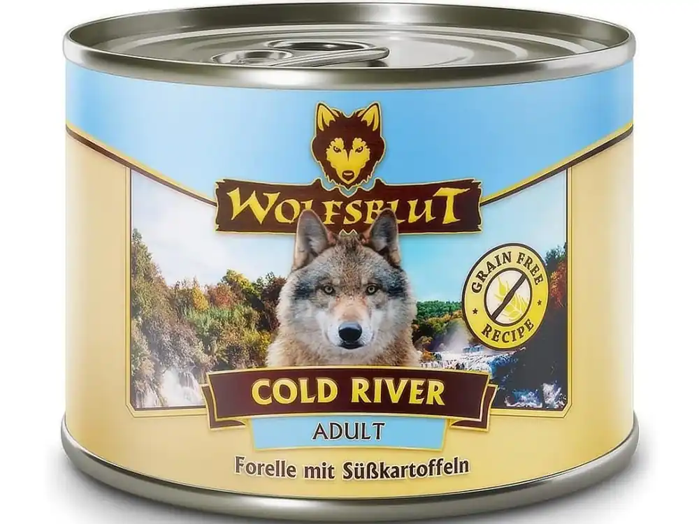 Wolfsblut Dog Adult Cans Cold River 200g Direct Verzonden