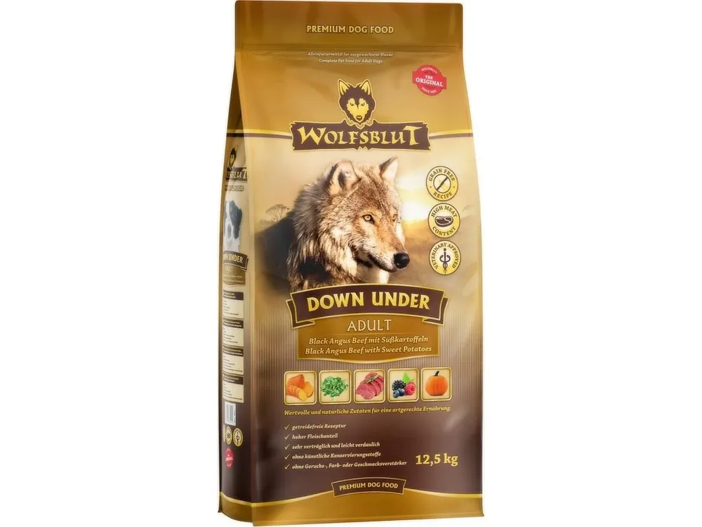 Finale Uitverkoop Wolfsblut Dog Adult Down Under 12,5kg