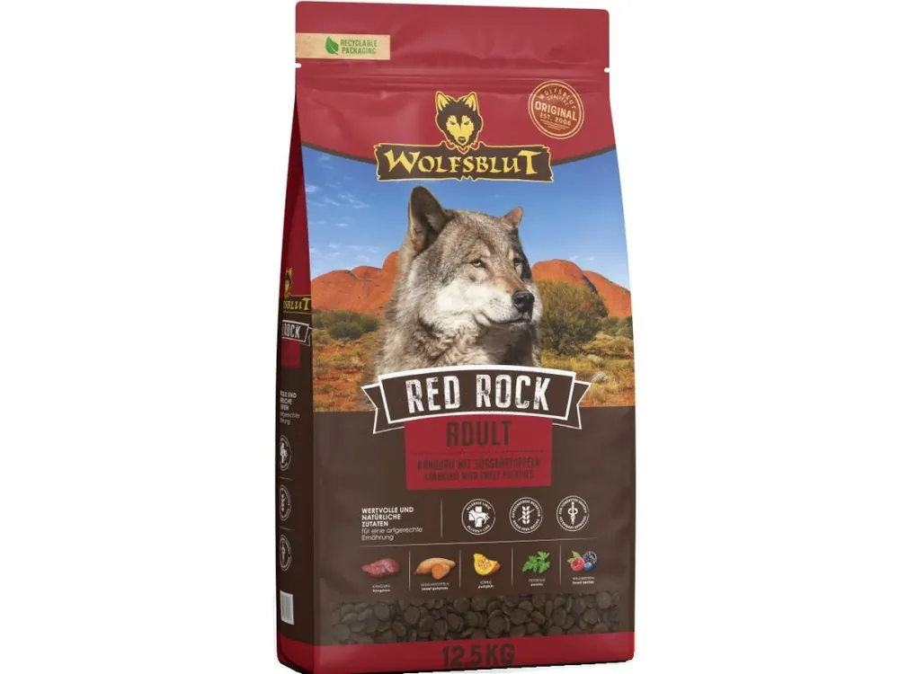Betrouwbaar Wolfsblut Dog Adult Red Rock 12,5kg