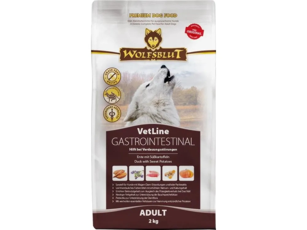 Aanbieding Wolfsblut Dog VetLine Gastrointestinal 2kg