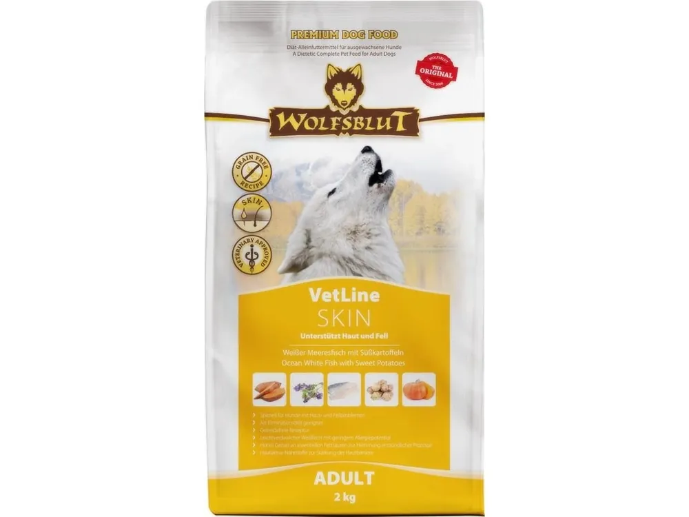 Express Levering Wolfsblut Dog VetLine Skin 2kg