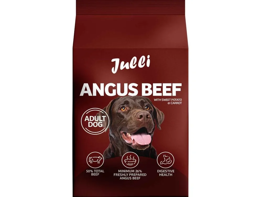 Beste Prijs JULLI Dog Grain Free Adult rich in fresh Beef & Potato 6kg